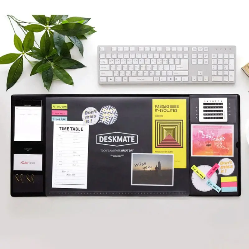 

Large Multifunction Mouse Desk Pad Mat Office Waterproof Non Slip Accessories XXUC