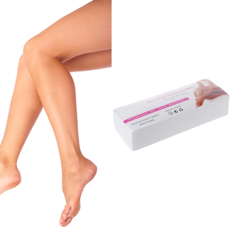 100 шт./лот 7x20 Нетканая восковая лента для удаления волос эпилятор красоты и
