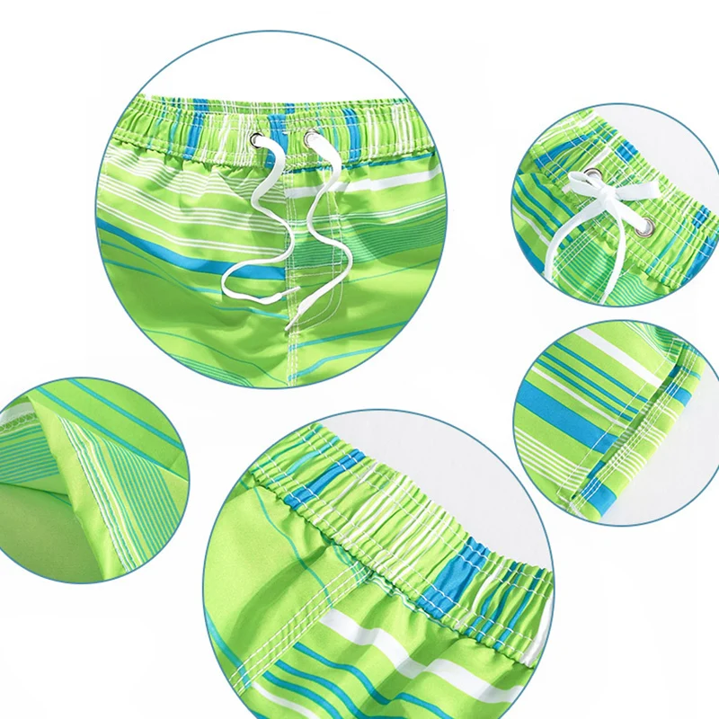 

Newly Boys Striped Print Beach shorts Children's Water-Repellent Casual Pants For 2021 New Fashion Pants m99