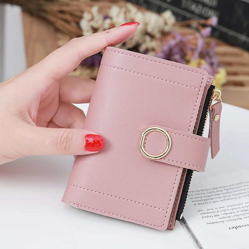 

Women Wallets Small Fashion Brand Leather Purse Women Ladies Card Bag For Women 2022 Clutch Women Female Purse Money Clip Wallet