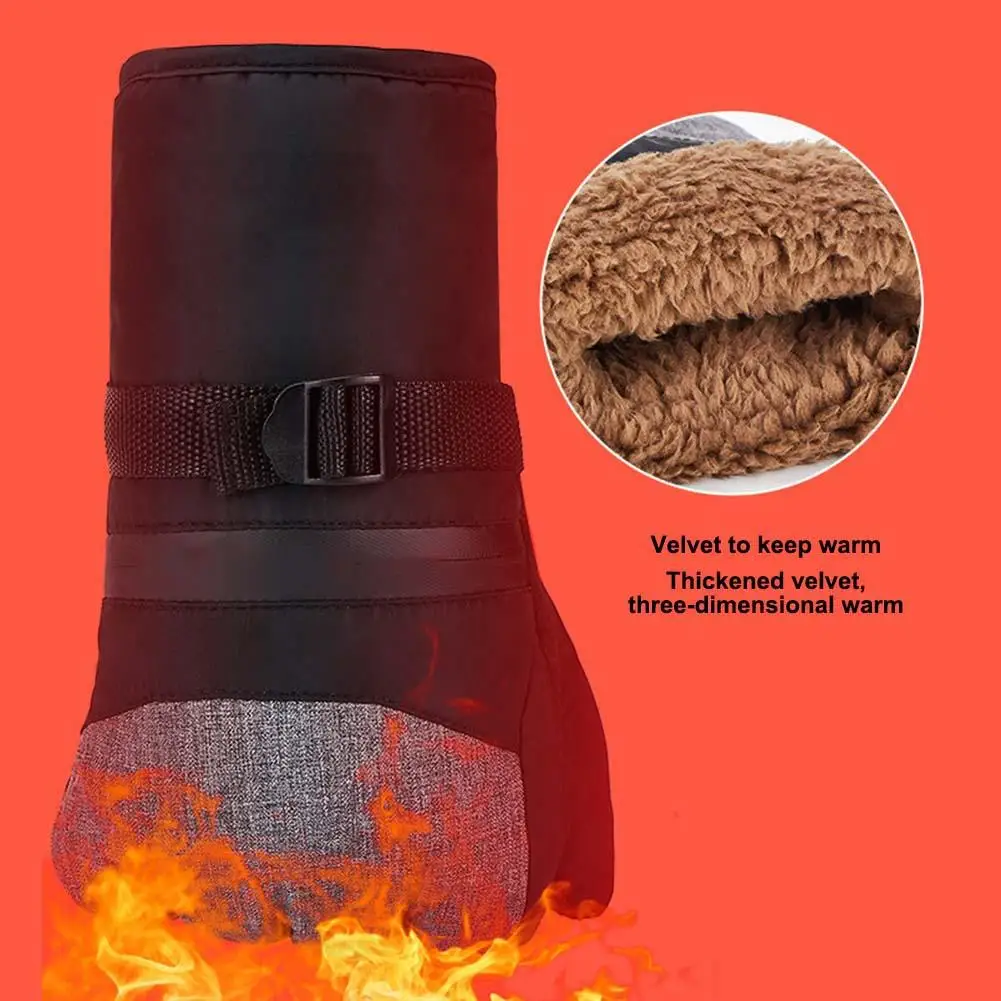 Зимний мотоциклетный нескользящий для мужчин и женщин Лыжный водонепроницаемый