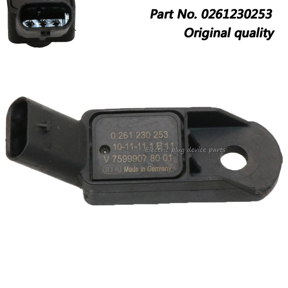 OEM 0261230253 MAP Manifold Absolute Pressure Sensor for BMW Mini Cooper Paceman Countryman 1922W0