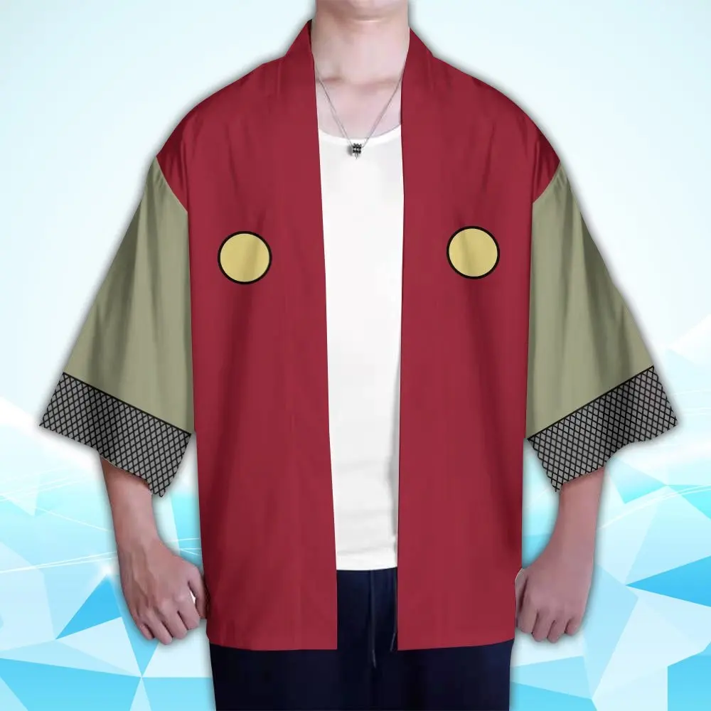 Новинка костюмы для косплея аниме Hokage Konoha Kakashi Jiraiya кимоно женская накидка хаори