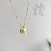 silvology 925 sterling silver lock key pendant necklace gold creative elegant 2019 womens necklace new silver 925 jewelry girls