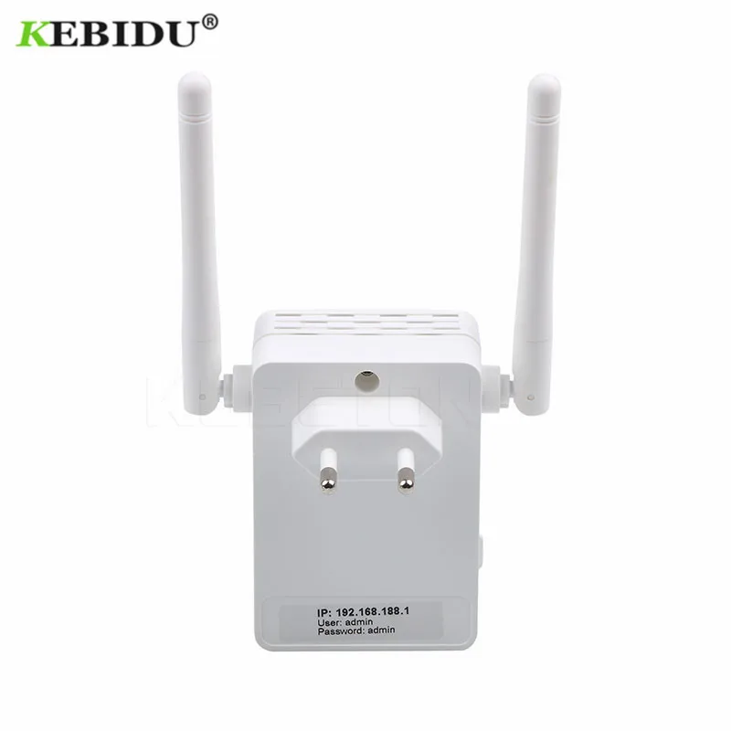 Беспроводной wi fi роутер KEBIDU 300 мбит/с ретранслятор удлинитель домашней сети