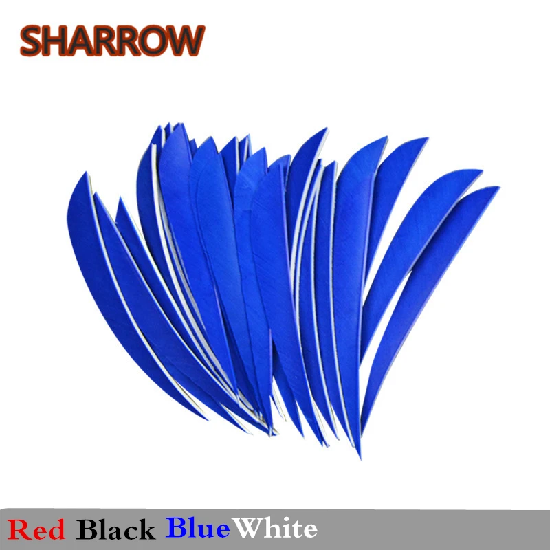 Стрелы для стрельбы из лука с пером 5 &quotнаконечники индейки натуральные левые