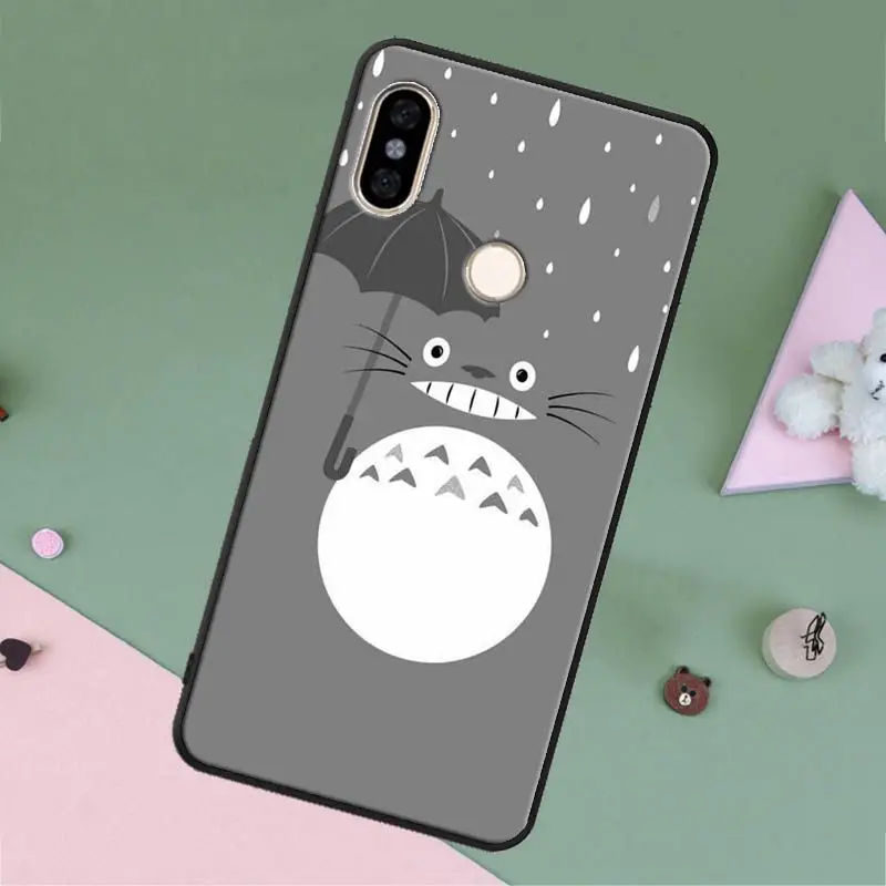 Телефонный чехол в стиле м/ф Мой сосед Тоторо для Xiaomi Redmi Note 10 9 8 Pro 8T 9S Note7 9A 9C 9T 7A