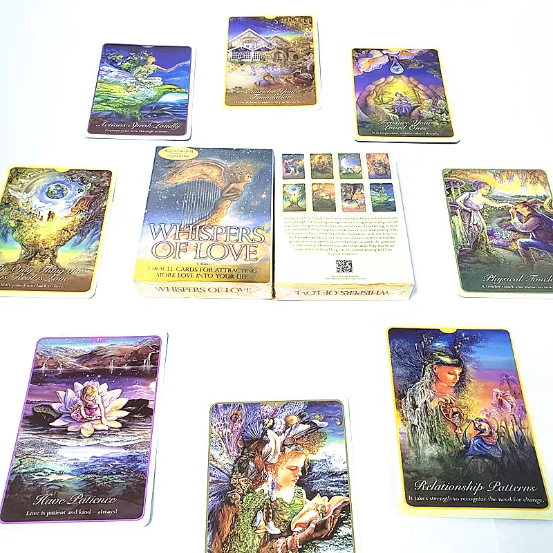 Более забавный! Шепот о любви Oracle карты Divination Fate Tarot настольная игра 50