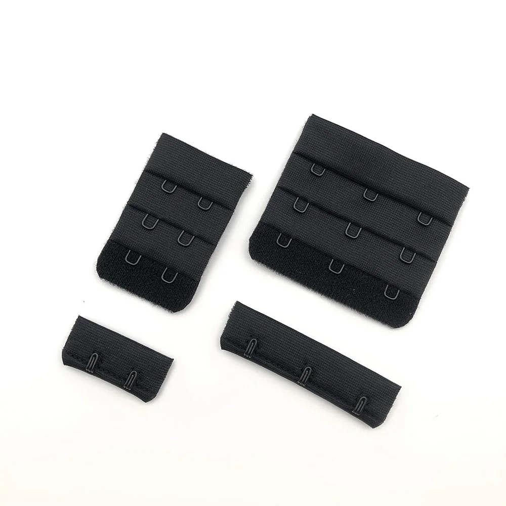 60 компл./Лот, крючок для бюстгальтера и глаза, Черная мягкая ткань, блестящие крючки, запасные части, DIY аксессуары