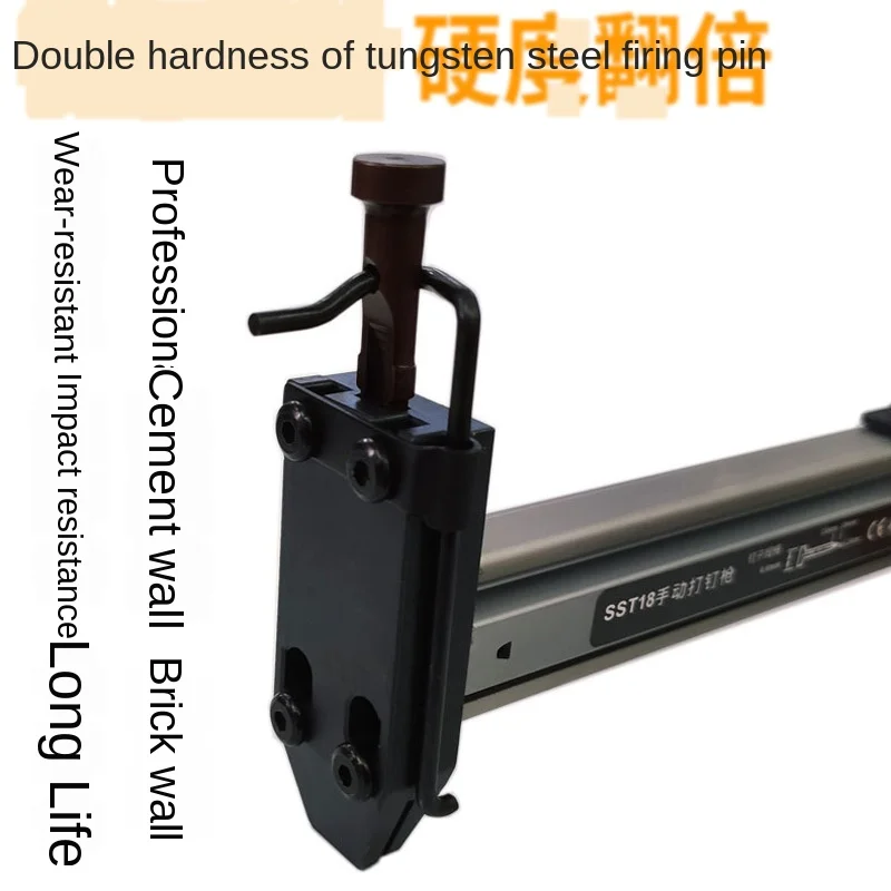St18 ручной гвоздильный пистолет стальной станок полуавтоматический цементный