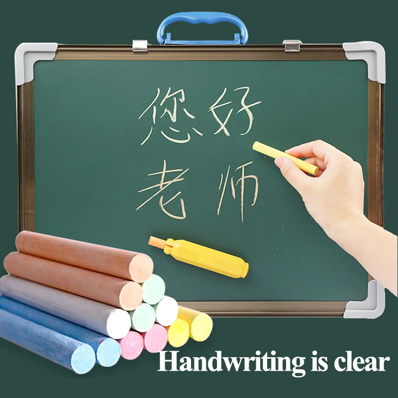 Школьная обучающая беспыльная/беспыльная меловая смесь 6 комплектов с