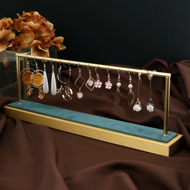 

Earring Organizer Jewelry Display Rack Stand Studs Pendant Jewelry Holder Earrings Showcase for Home Decor