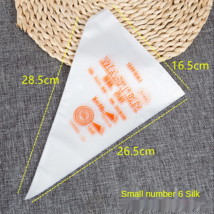 

100 PCS Baking Decorating Bag For Baking Cake Tool Disposable Piping Bag Icing Nozzle Fondant Cake Decorating Pastry Tips Tools