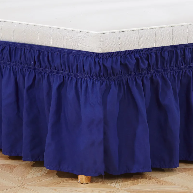 Эластичная кровать для отеля 8 цветов эластичная однотонная без покрытия кровати