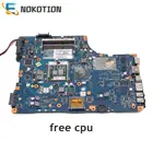 Материнская плата NOKOTION для ноутбука, для Toshiba Satellite L500 L505, 15,6 дюймов, NSWAA, LA-5322P, K000092520, основная плата DDR3 HD4500, бесплатный процессор