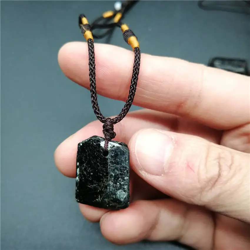 3 шт. натуральный черный турмалин руда энергетическая чакра камень кулон