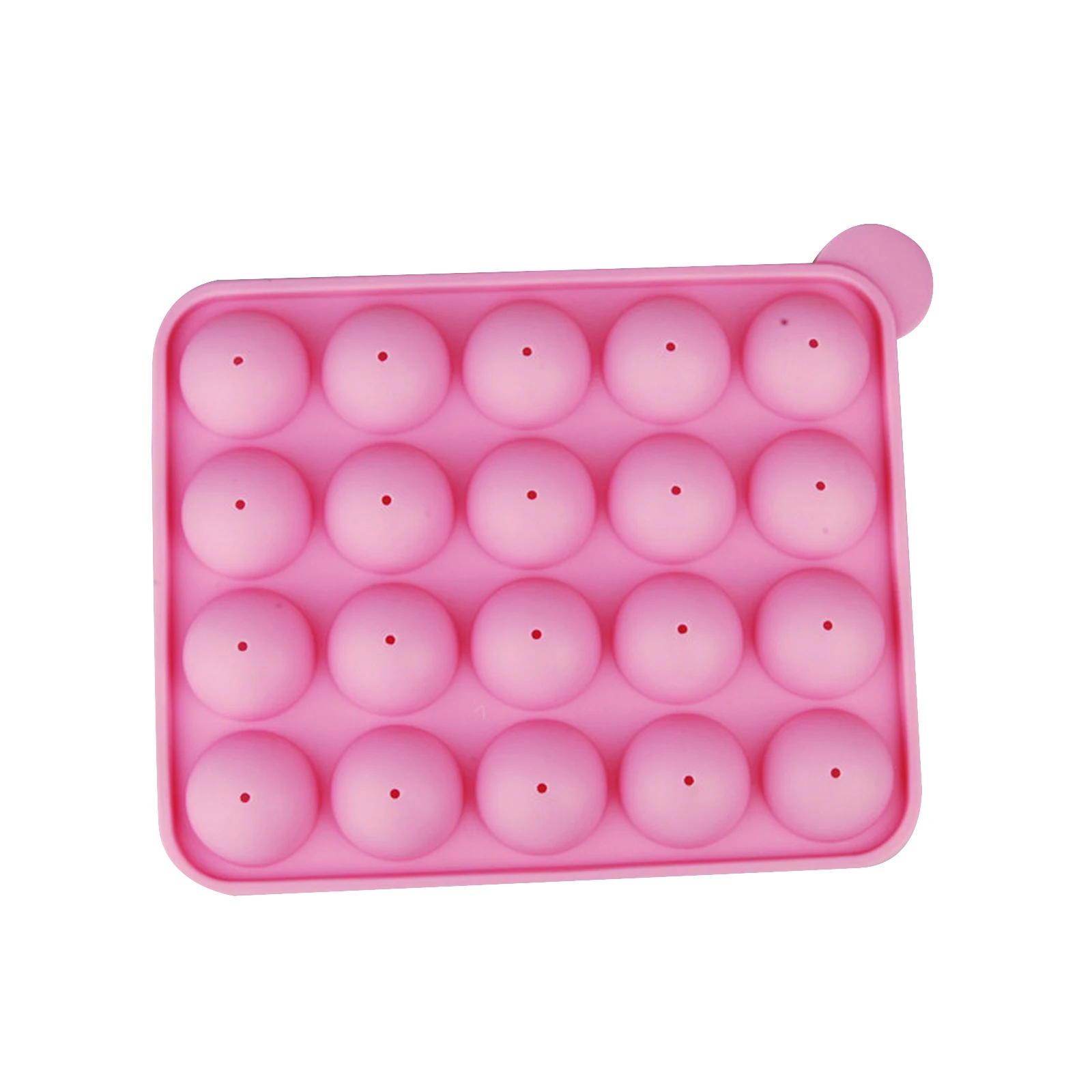 

20hole round lollipop silicone mold DIY baking spherical chocolate mold with stick DIY Ice Cube Mould Kitchen Baking Accessories