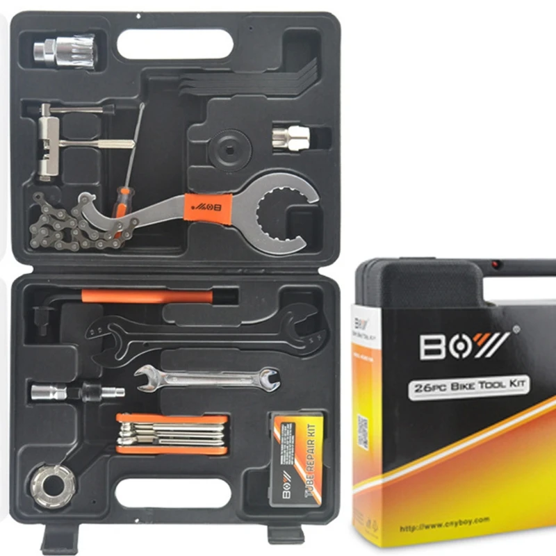 

Bike Repair Tools Box Kit for bicycle Crank BB Bottom Bracket Hub Repair Tool 87HF