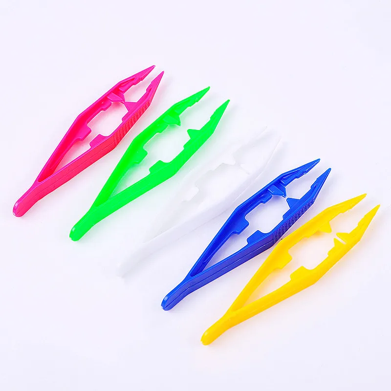 

Пинцет с пластиковыми бусинами для детского творчества, 5 шт./компл.