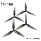 2 пары, 3-лопастной пропеллер HQPROP DP7X4X3 7040 для радиоуправляемых FPV-гоночных дронов Freestyle, 7 дюймов, большого радиуса действия, LR7, запчасти для самостоятельной сборки