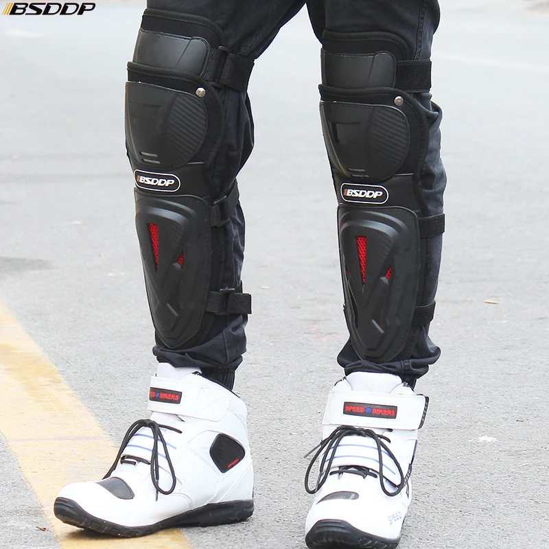 Наколенники BSDDP 4 шт. защита для локтей мотоцикла велосипеда от ветра | Автомобили