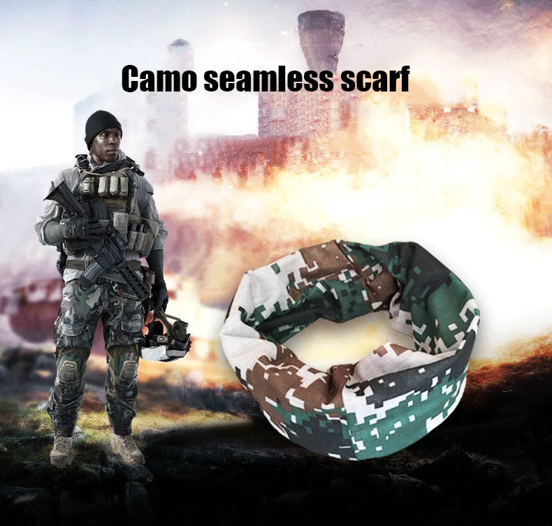 Движение езда волшебный платок на голову бесшовная маска Открытый тренировочный