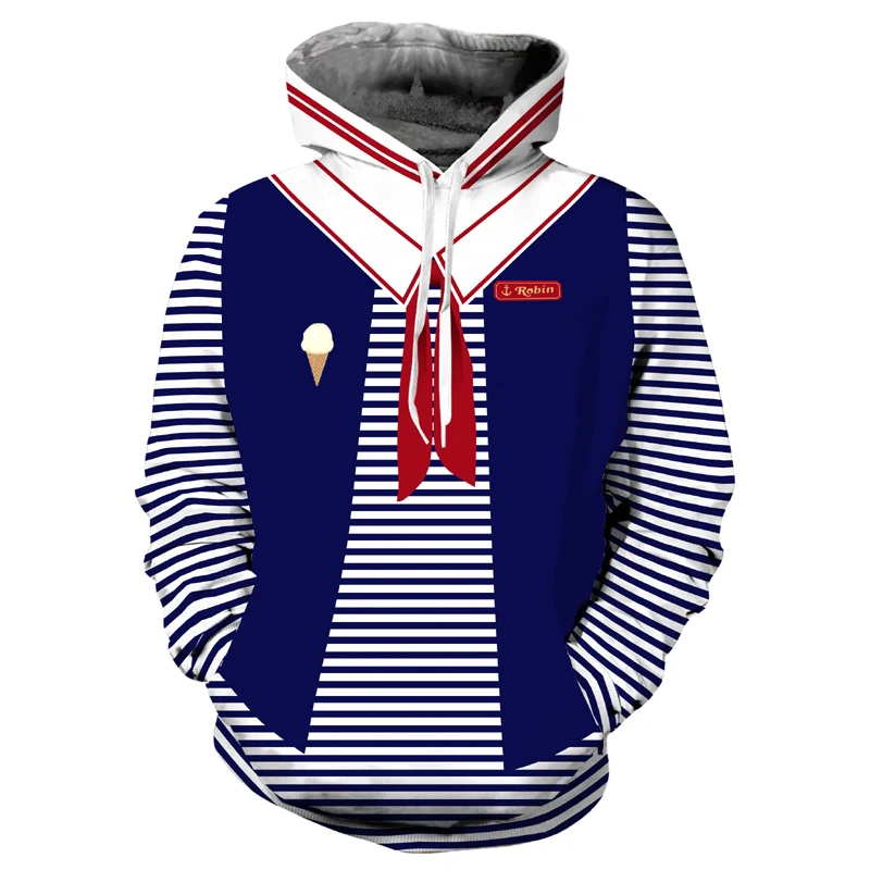 Пуловер с капюшоном странные вещи Steve Ahoy Eleven Joyce Byers Mike Wheeler толстовка на молнии