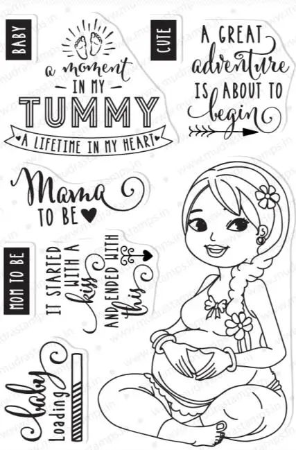 Mom's love прозрачный чистый силикон штамп/печать для DIY Скрапбукинг/фотоальбом декоративный прозрачный штамп A0411