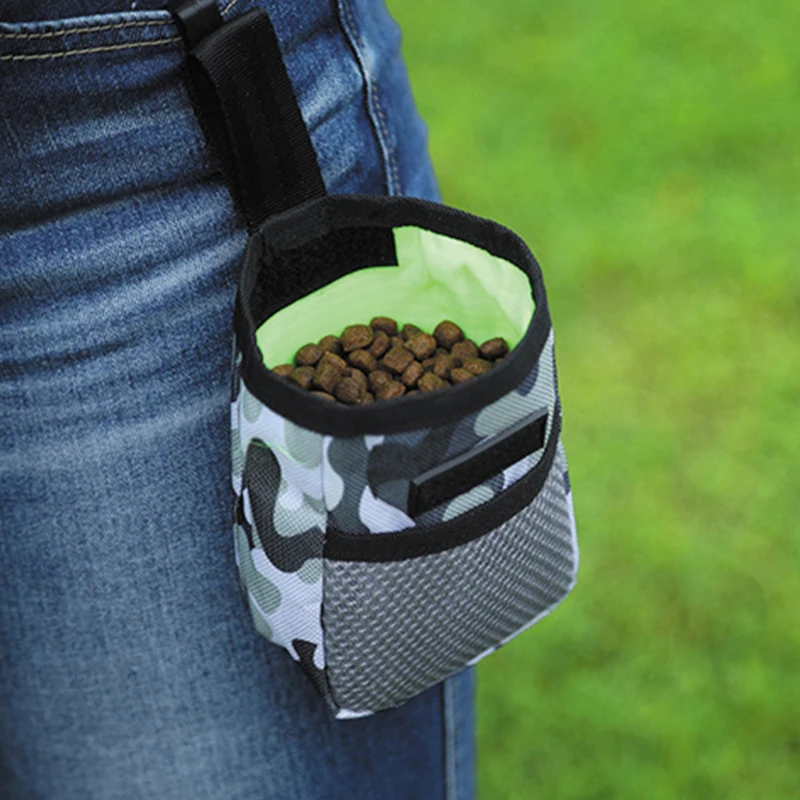 

Dog Treat Pouch Drawstring Carries Pet Toys Food Poop Bag Pouch Pet Hands Free Training Waist Bag Pet Product
