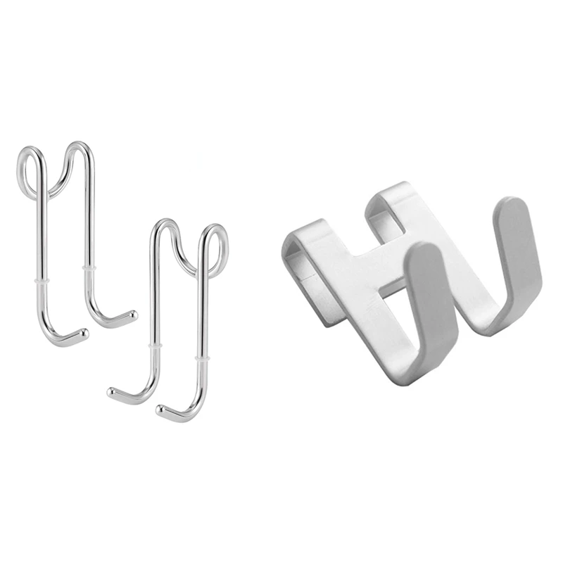 

6 шт. крючков для дверей душа, крючки для дверей для ванной комнаты, безрамные стеклянные двери для душа, крючки для полотенец