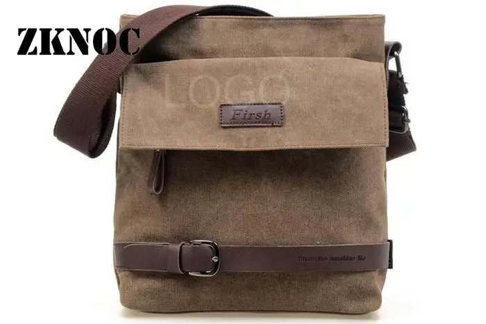 Новая мода унисекс Винтаж Холст плечо повседневные сумки на молнии мессенджер
