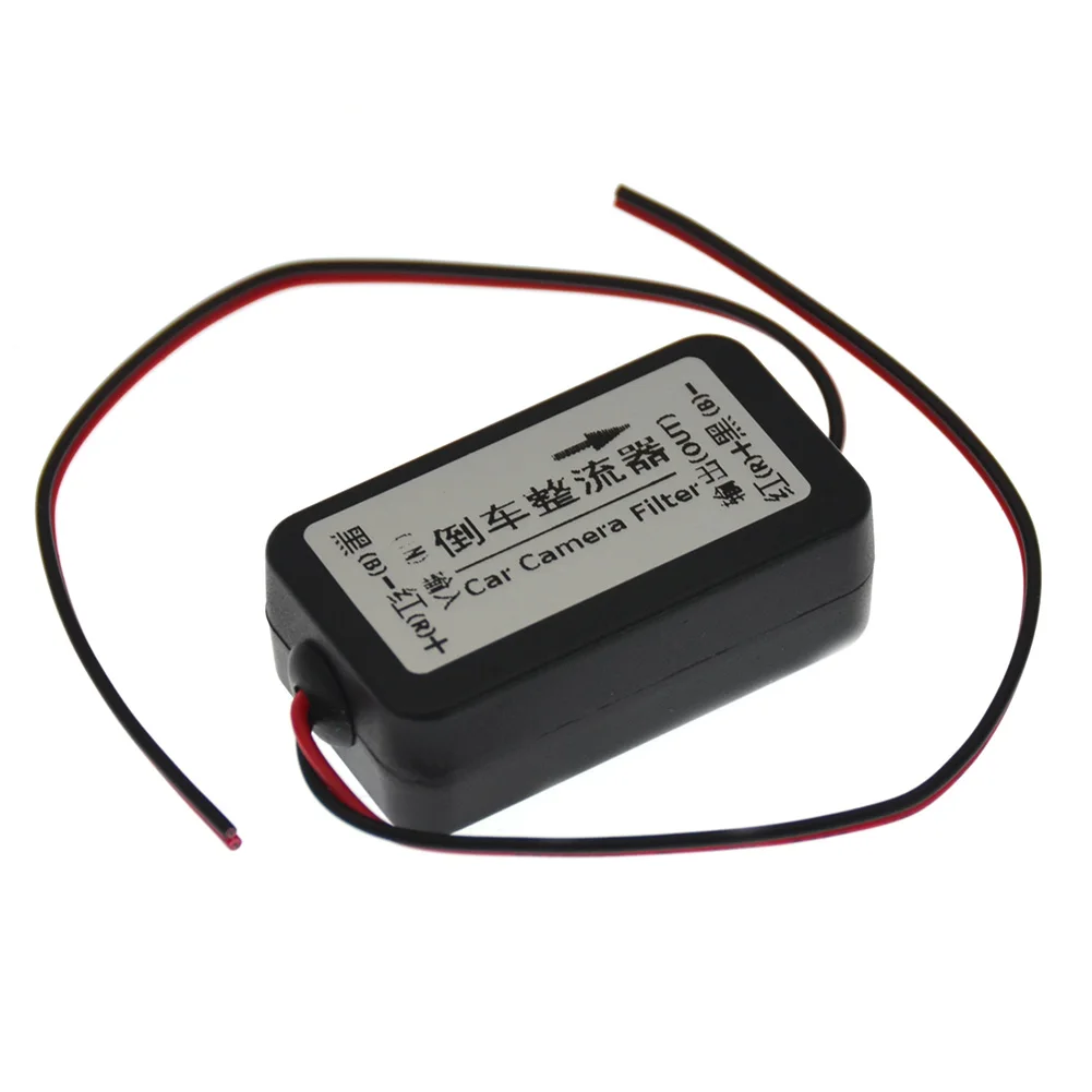 

Backup Camera Rectifier Auto Car Filter Car Rear View Rectifier 12V DC Power Relay Capacitor Filter for Backup Camera