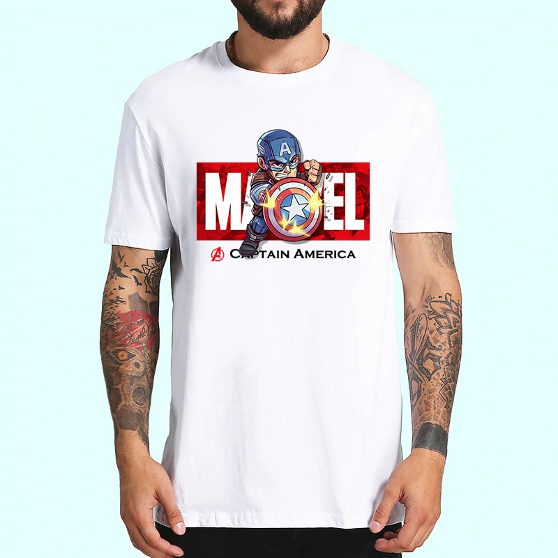 Marvel Мстители Железный человек Капитан Америка Человек паук Халк мужские