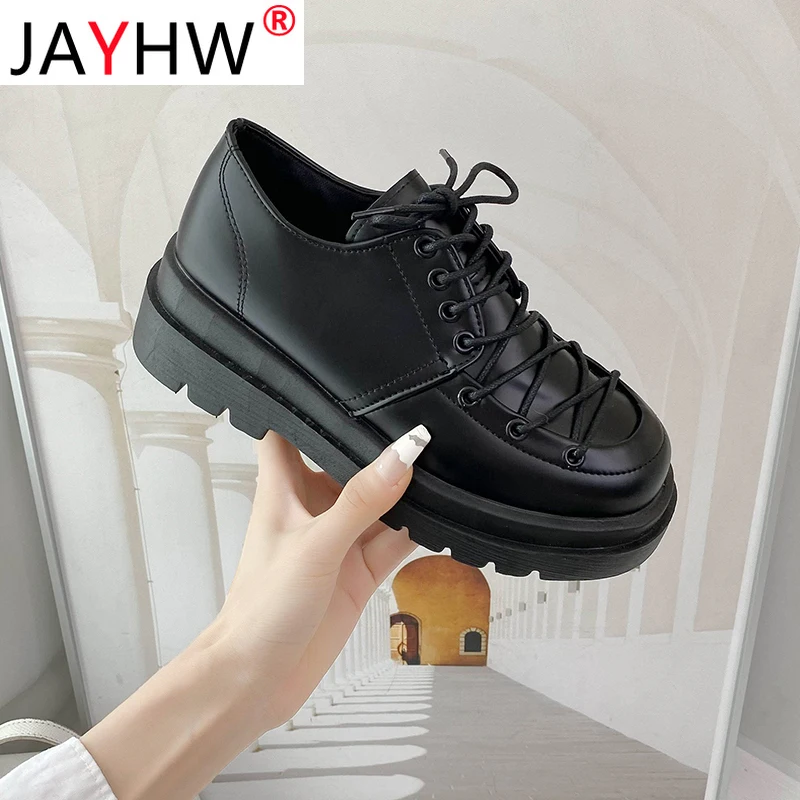 

Женские кроссовки на платформе JAYHW, осенние высокие кроссовки на танкетке со скрытым каблуком, увеличивающие рост