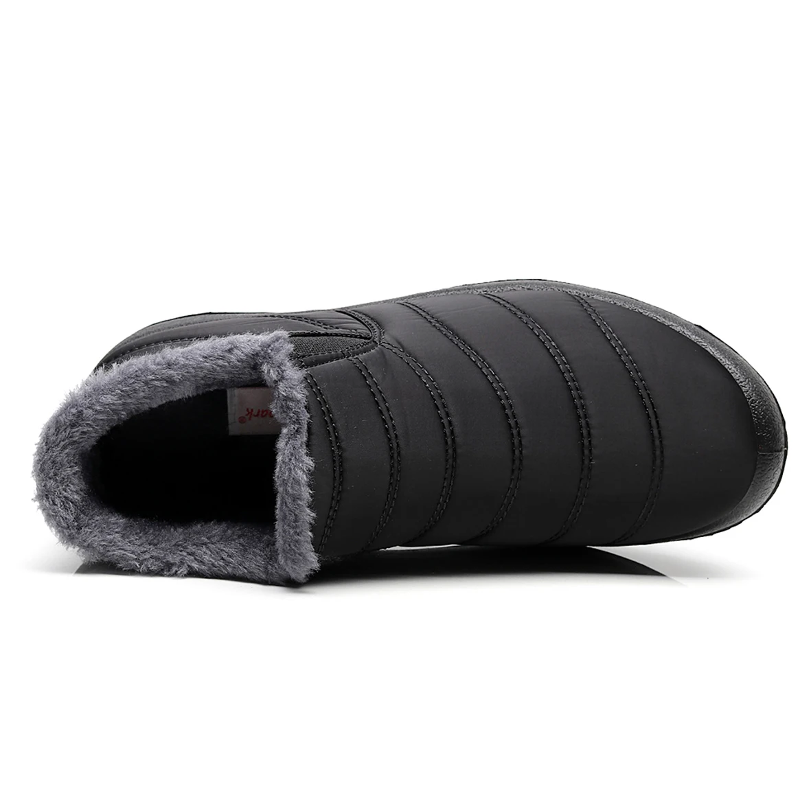 Мужские зимние ботинки; ботильоны; зимние ботинки; унисекс; пара; Новинка; однотонная плюшевая подкладка; нескользящая подошва; теплая водонепроницаемая Лыжная обувь