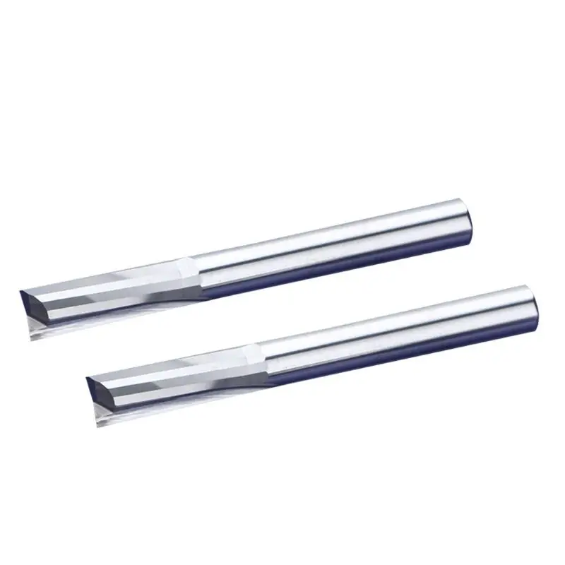 

Two Flutes Straight Router Bits for Wood CNC Straight Engraving Cutters End Mill Tools Milling Cutter High-quality