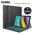 Чехол для клавиатуры Xumu с магнитной подсветкой для Samsung Tab A 10,1 2019 S5e 10,5 T590 T510 T515 T720 S7 + Plus T970 S7 FE, Кожаная подставка