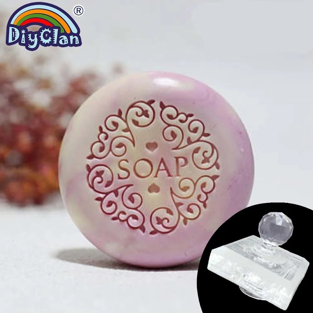 Марка ручной работы для мыловарения с рисунком лозы прозрачный Diy Натуральное мыло для изготовления частей инструменты акриловые части на заказ