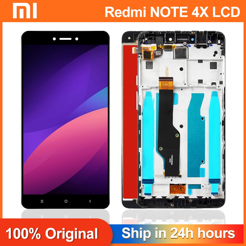 ЖК дисплей для Xiaomi Redmi Note 4X / 4 Global (CPU:Snapdragon 625) сенсорный экран с дигитайзером в