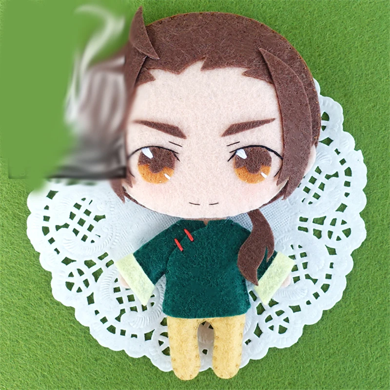 Аниме мультфильм Hetalia: Axis Powers Wang Yao Q Стильная игрушка ручной работы брелок сумка