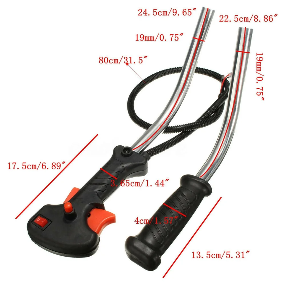 

Strimmer Brush Cutter Control Tube Handle Switch with Throttle Trigger Cable