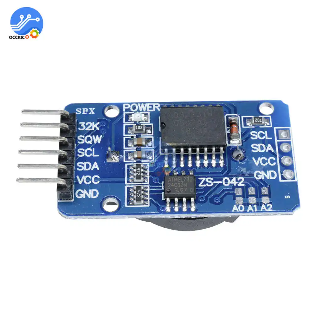 DS3231 AT24C32 IIC прецизионный RTC модуль памяти часов в реальном времени для Arduino новая