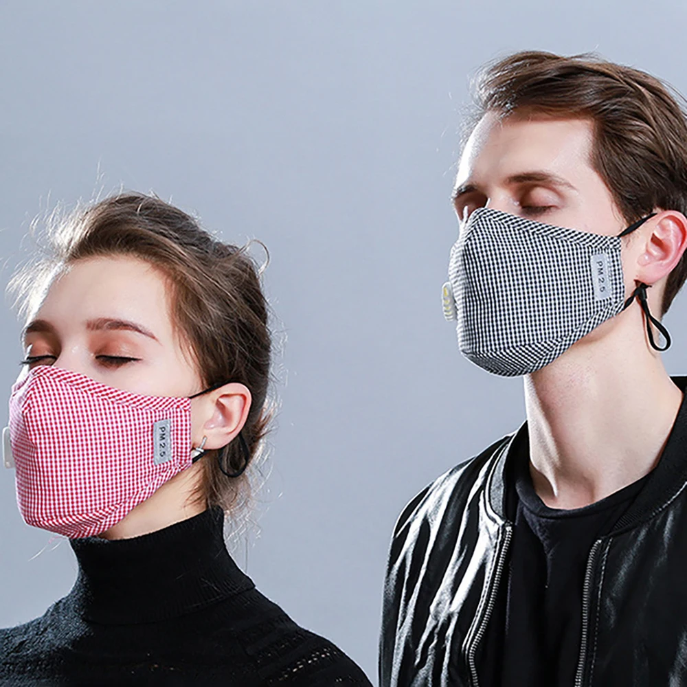 Моющийся многоразовый PM2.5 намордник пылезащитный респиратор защитная маска с дыхательным клапаном для активного отдыха велосипедная маска