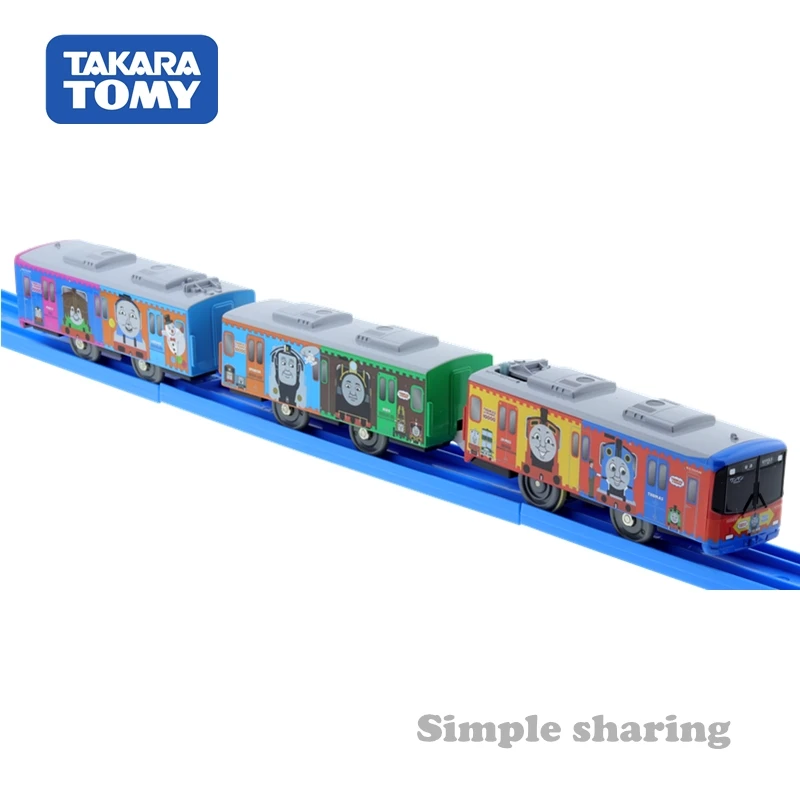 Набор моделей поезда Takara Tomy Tomica Plarail S59 Keihan 10000 литые Развивающие детские игрушки