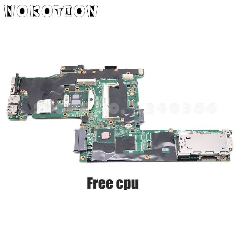 Материнская плата NOKOTION 63Y1481 75Y4066 04W0503 63Y1483 63Y1583 для ноутбука Lenovo Thinkpad T410 T410I