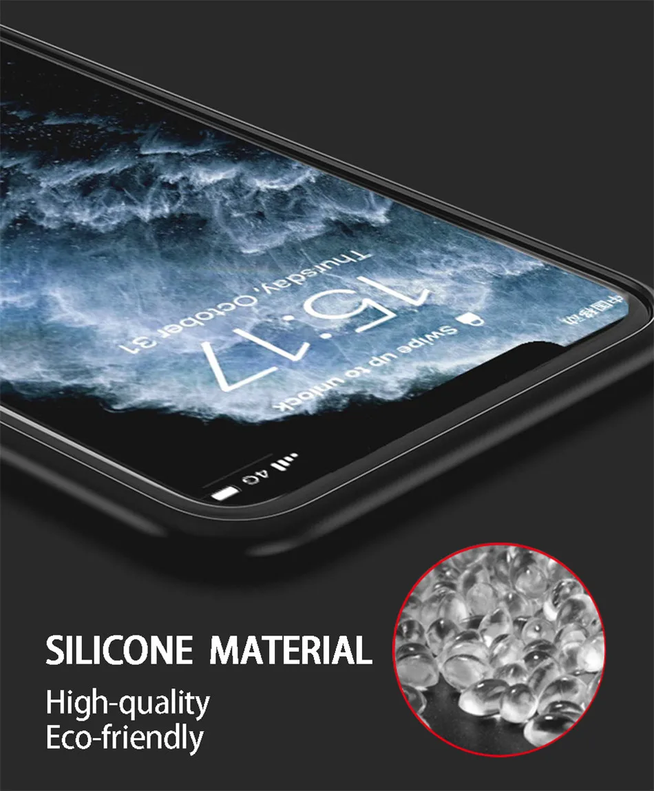Lovebay Пары Любовь Сердце Простой чехол для телефона для iPhone 11 Pro Max X XS XR Xs Max 6 6s 7 8 Plus Мягкий ТПУ силиконовый чехол