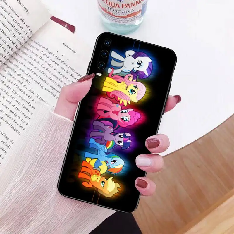 

HPCHCJHM Magic My Little Pony Cartoon Phone Case for Huawei P30 P20 Mate 20 Pro Lite Smart Y9 prime 2019