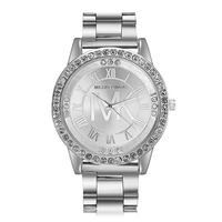 reloj mujer luxury women watch top brand fashion diamond ladies watch stainless steel clock hot zegarek damski montre femme