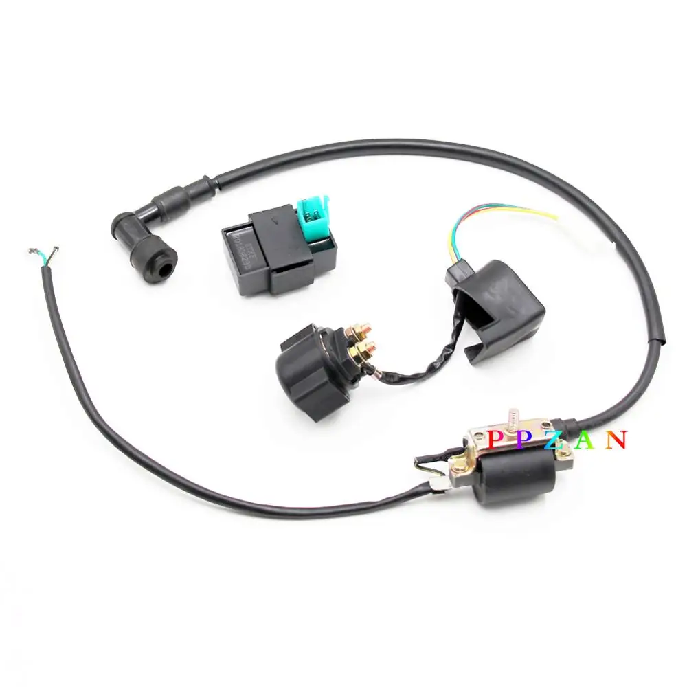 Катушка зажигания CDI реле для китайского ATV Quad PIT PRO Dirt Bike 50cc 70cc 90cc 110cc 125cc PPZAN Новый |