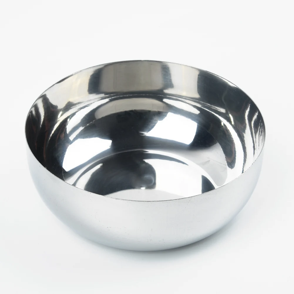 

2020 High Quality Korean Stainless Steel Rice Bowl W/cover Cooking Dish Warm Kitchen Traditional